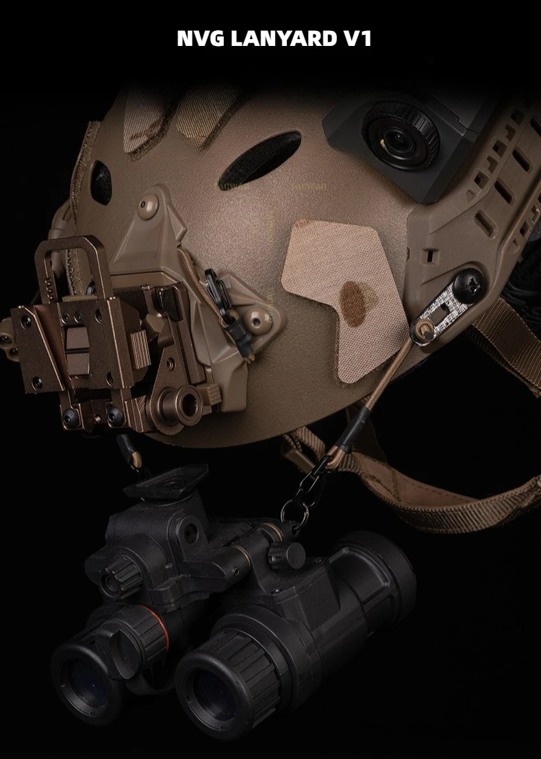 Cordón táctico NVG de 2 uds