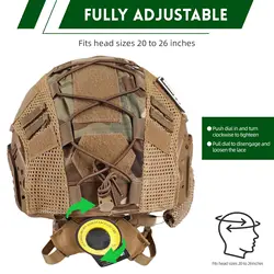 Casco táctico PJ ligero para airsoft y paintball, protector rápido