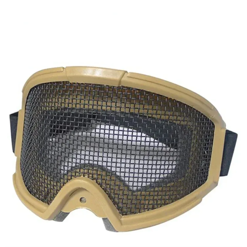 Gafas tácticas de malla de acero antiimpactos para airsoft - imagen 2