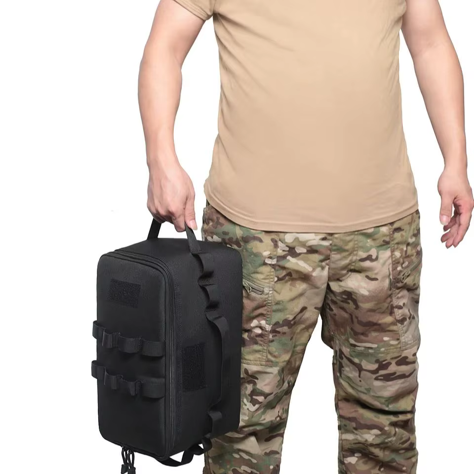 Bolsa portabombonas gas camping ripstop MOLLE – Organizador outdoor - imagen 5