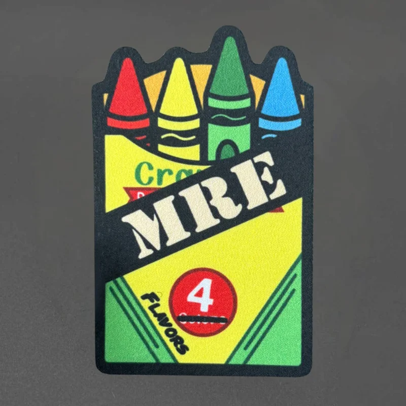 MRE Crayon Box parches tácticos gancho y bucle para chaleco - imagen 5