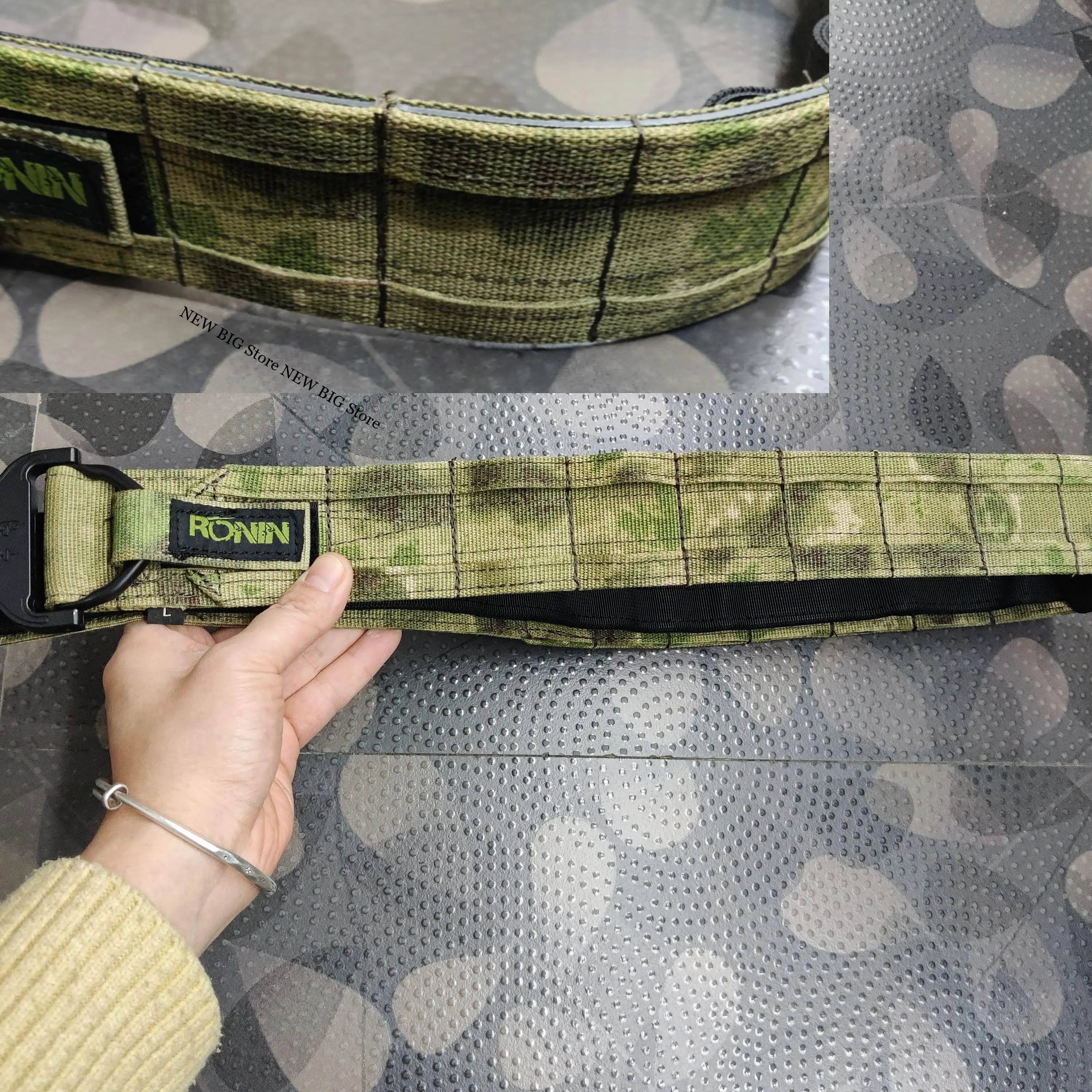 ATFG Little Green Man cinturón táctico camuflaje EMR liberación rápida