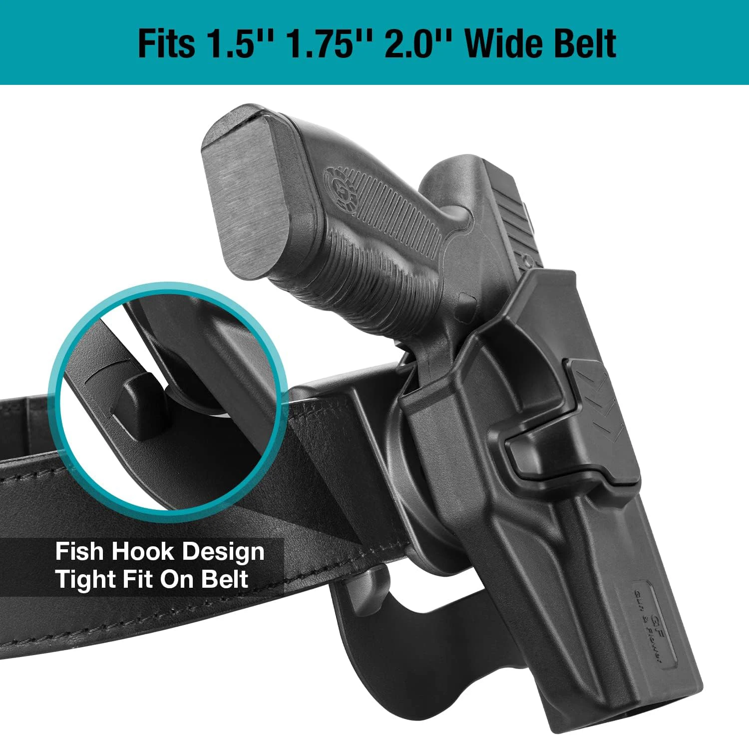 Funda OWB Taurus PT24-7 con Liberación por Dedo – Mano Derecha - imagen 4