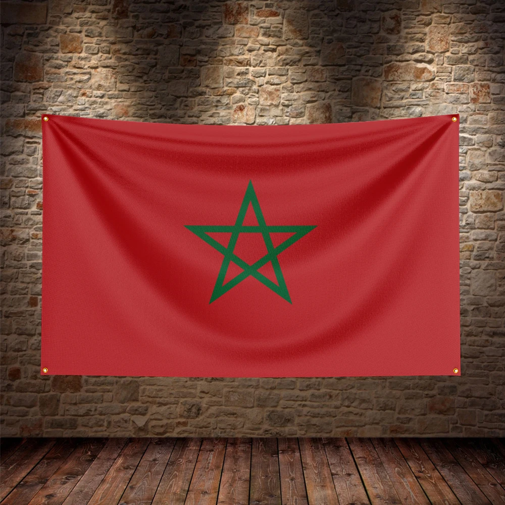 Bandera marroquí para decoración - imagen 5