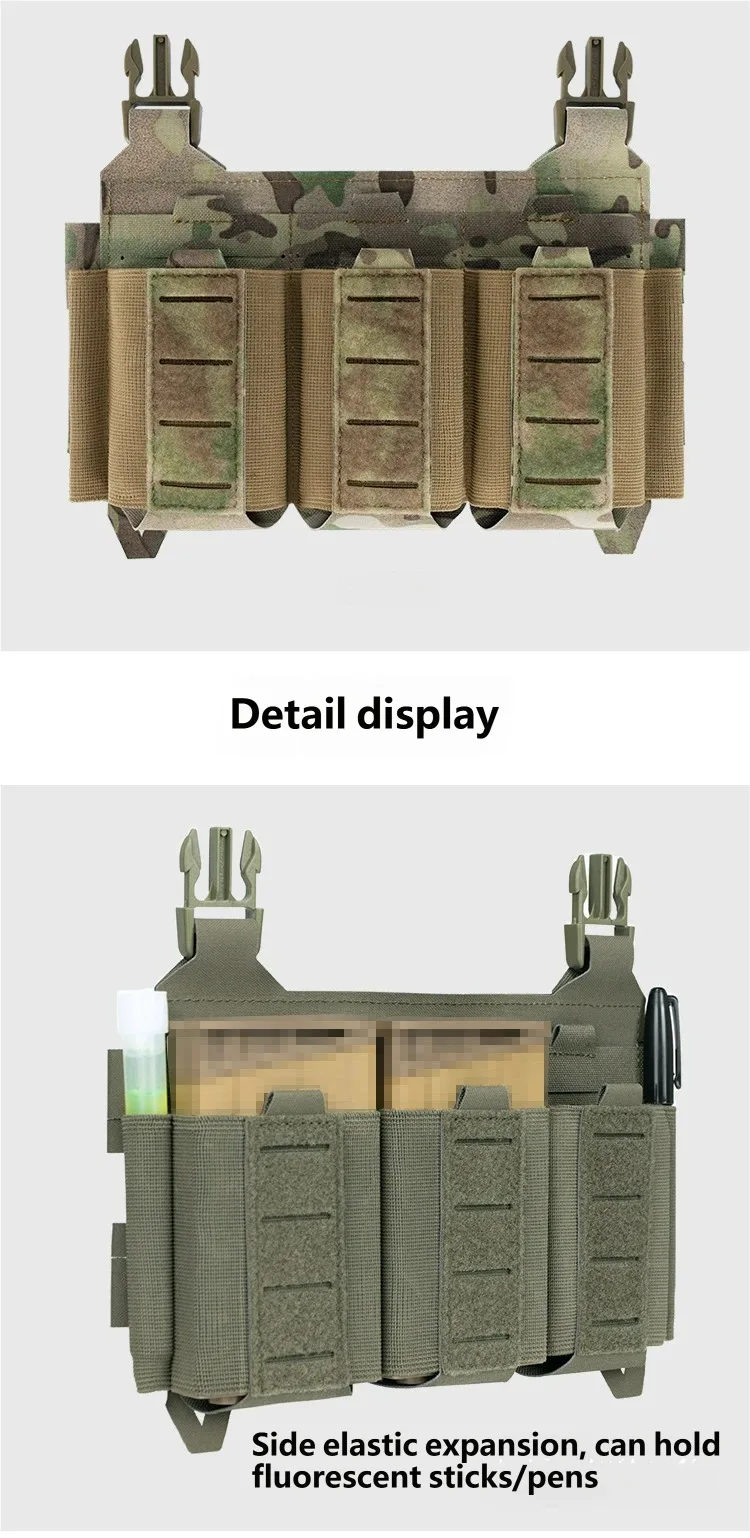 Detalle del montaje y compartimentación