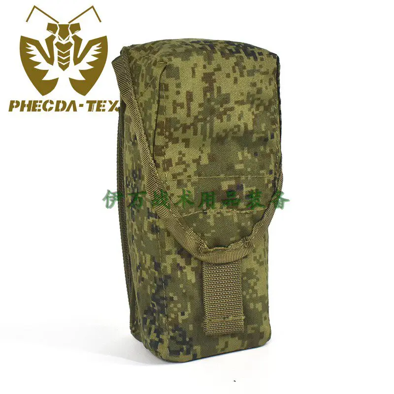 Bolsa táctica y compartimentos para organizar accesorios