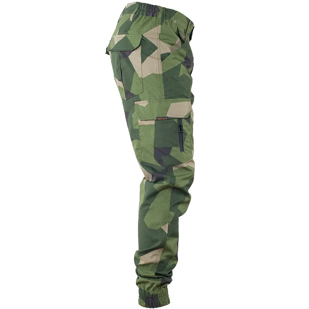 Pantalones tácticos camuflaje sueco geométrico de verano - imagen 4
