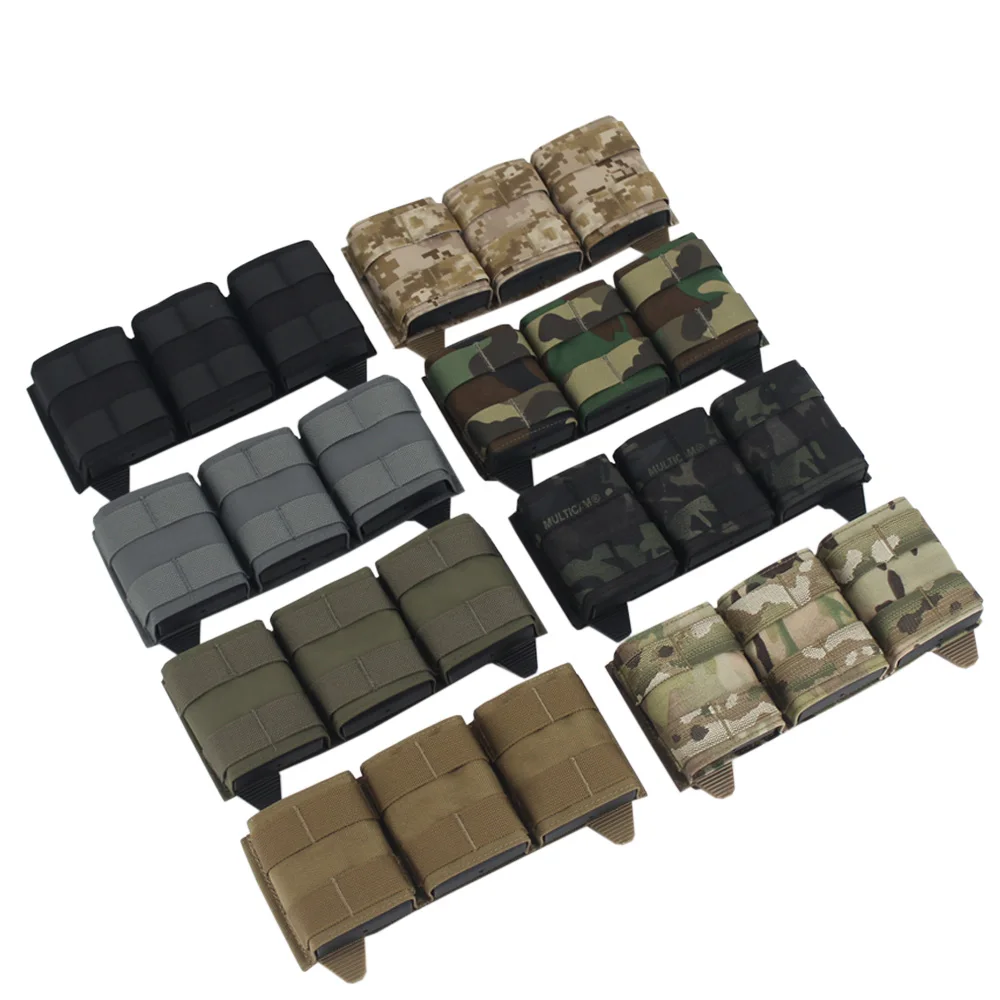 VULPO Tactical – Funda MOLLE triple cargador 5,56 M4/AR15 - imagen 3