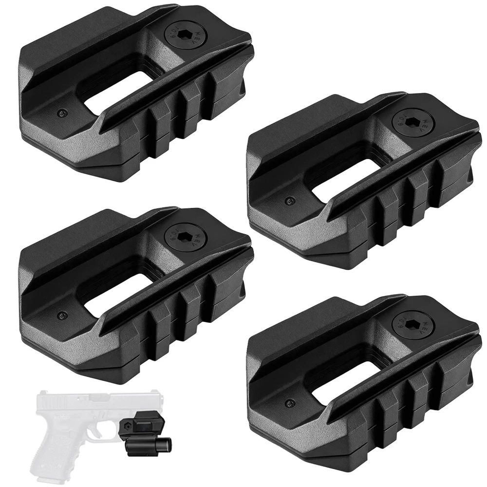 Adaptador de montaje táctico para riel Picatinny en funda QD - imagen 5
