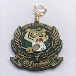 Llaveros de PVC suave personalizados 2D y 3D con logotipo
