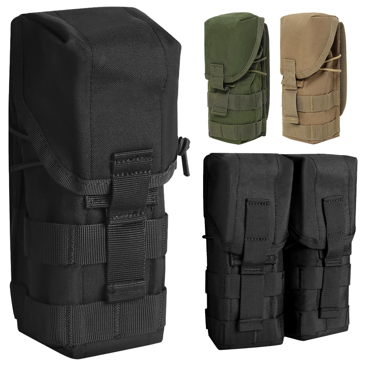 Portacargadores táctico MOLLE para cargadores de fusil - imagen 2