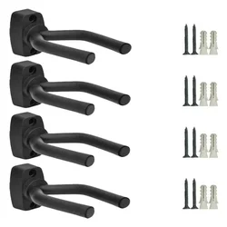 Soporte de pared con gancho para guitarra y otros instrumentos