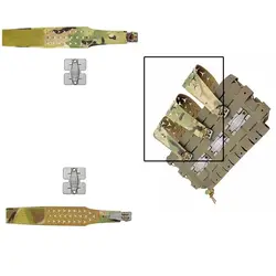 Tegriss Flip System hebilla silenciosa para chaleco táctico