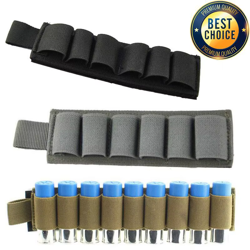 Portacartuchos para escopeta 6 rondas con respaldo autoadhesivo - imagen 3