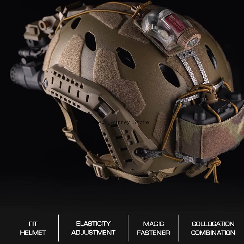 PVS-31 Bolsa retención batería para casco táctico visor nocturno - imagen 4