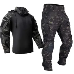 Uniforme táctico camuflaje US CP cargo para airsoft y paintball