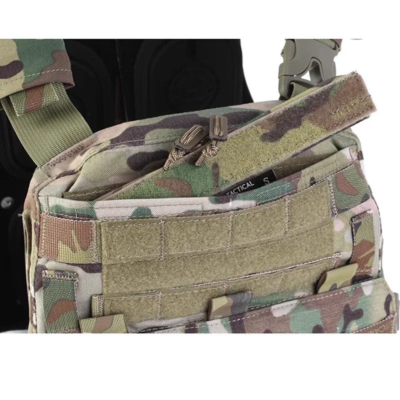 Bolsa táctica para el pecho con cremallera compatible AVS MBAV