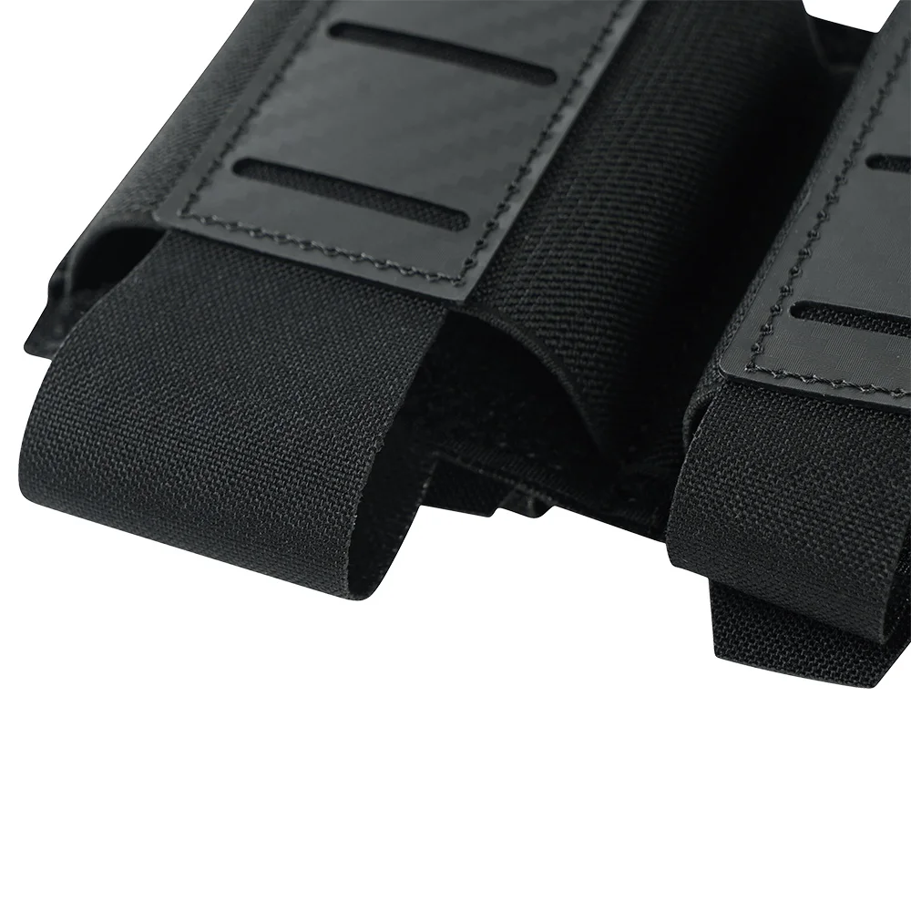 Bolsa de cintura táctica caza – fibra de carbono liberación rápida - imagen 3