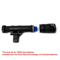 Linterna táctica SOTAC-GEAR M640DFT LED blanca con Picatinny