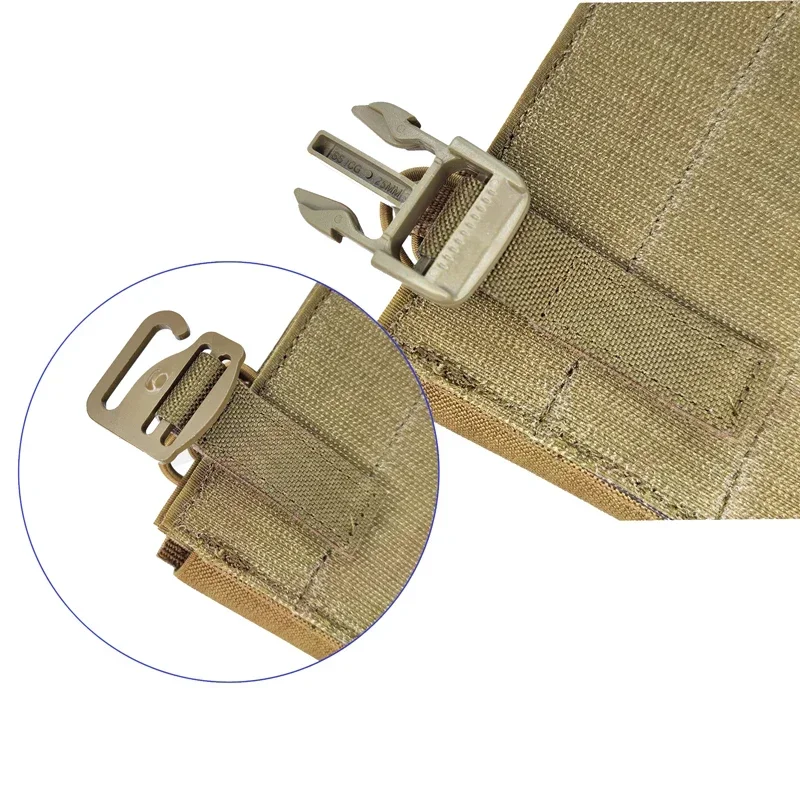 Bolsa porta-cargadores táctica MOLLE Multicam Airsoft corte láser - imagen 3
