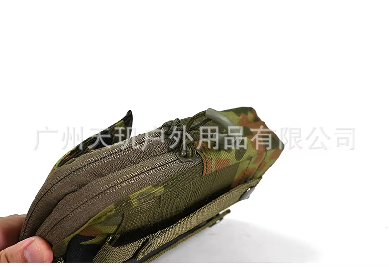 Bolsa MOLLE impermeable Flecktarn nailon – Médica táctica - imagen 2