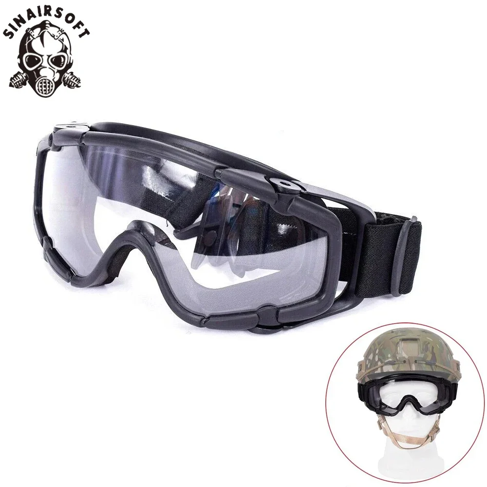 Gafas tácticas SINAIRSOFT FMA: protección UV, anti-impacto y antiviento - imagen 4