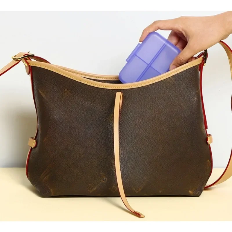 Pastillero portátil organizador de medicación semanal de viaje - imagen 2