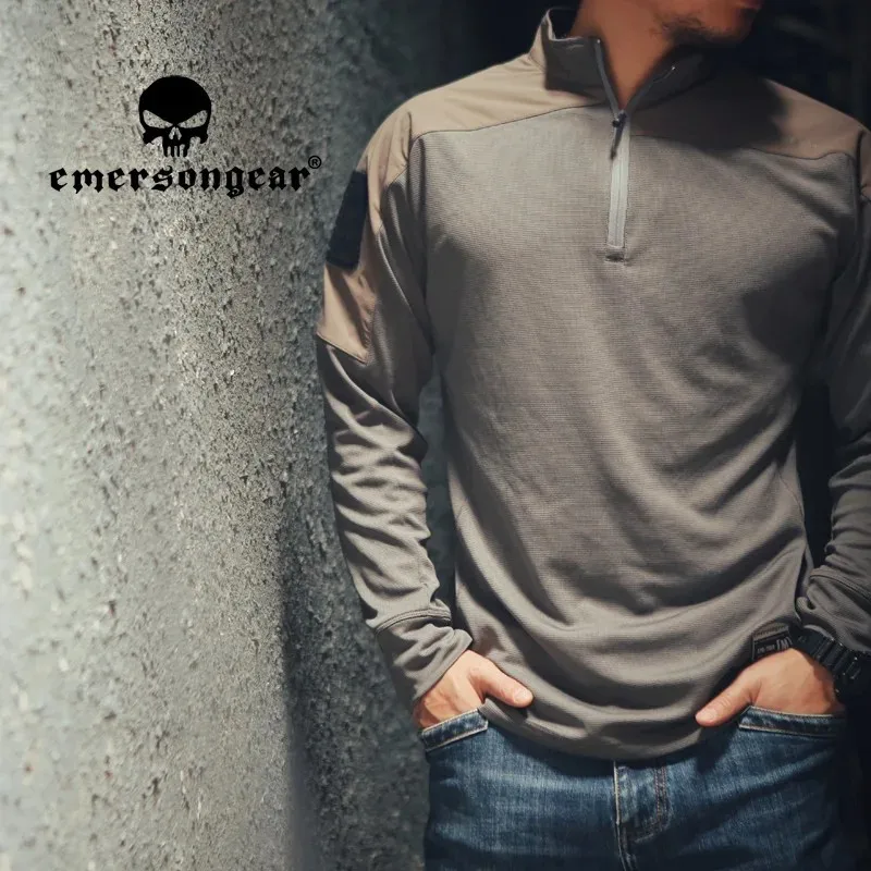 Camiseta táctica manga larga Emerson UMP Frogmen – Airsoft y caza - imagen 2