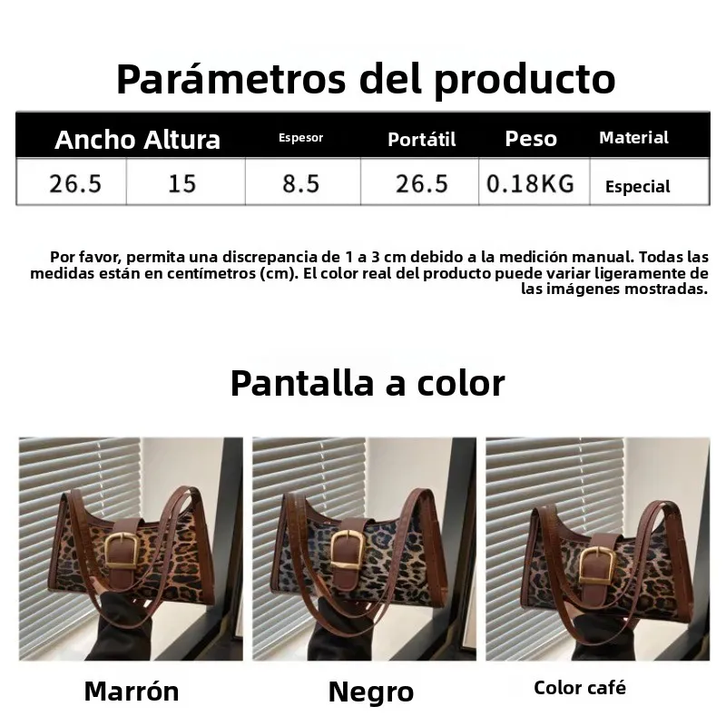 Bolso bandolera táctico mujer otoño-invierno, resistente y versátil - imagen 2