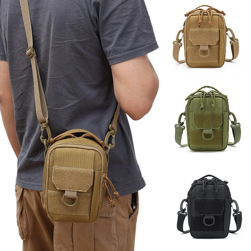 Riñonera táctica MOLLE de camuflaje para exterior y viaje - imagen 2