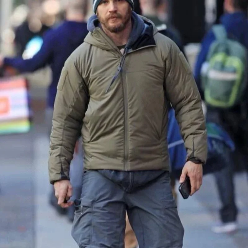 Chaqueta táctica de algodón con capucha, anti-viento y salpicaduras - imagen 3