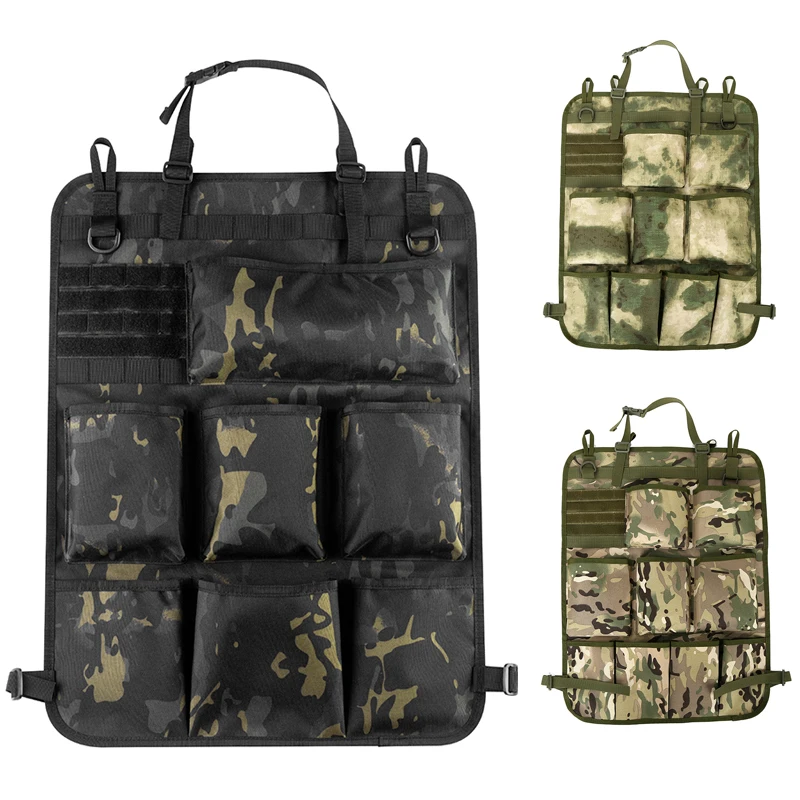 Organizador coche asiento respaldo: bolsa colgante multifunción interior - imagen 3