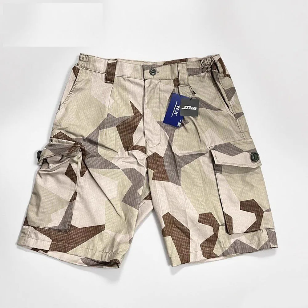 Pantalones cortos tácticos camuflaje holgados estilo chino hombre - imagen 3