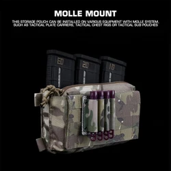Porta barritas luminosas MOLLE bolsa táctica para chaleco y cinturón