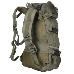 Mochila táctica MOLLE con compartimentos para senderismo y acampada