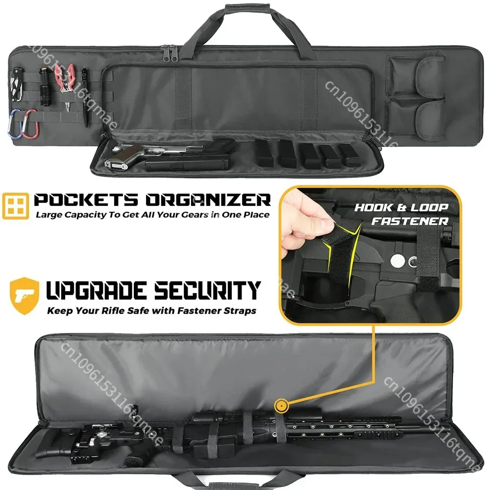Funda táctica suave para rifle de caza, estuche campo tiro práctico - imagen 5