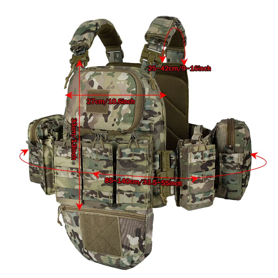 Chaleco MOLLE en exterior Yakeda