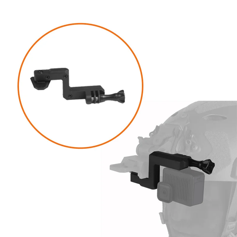 Soporte tipo Z para cámara de acción en casco táctico - imagen 2