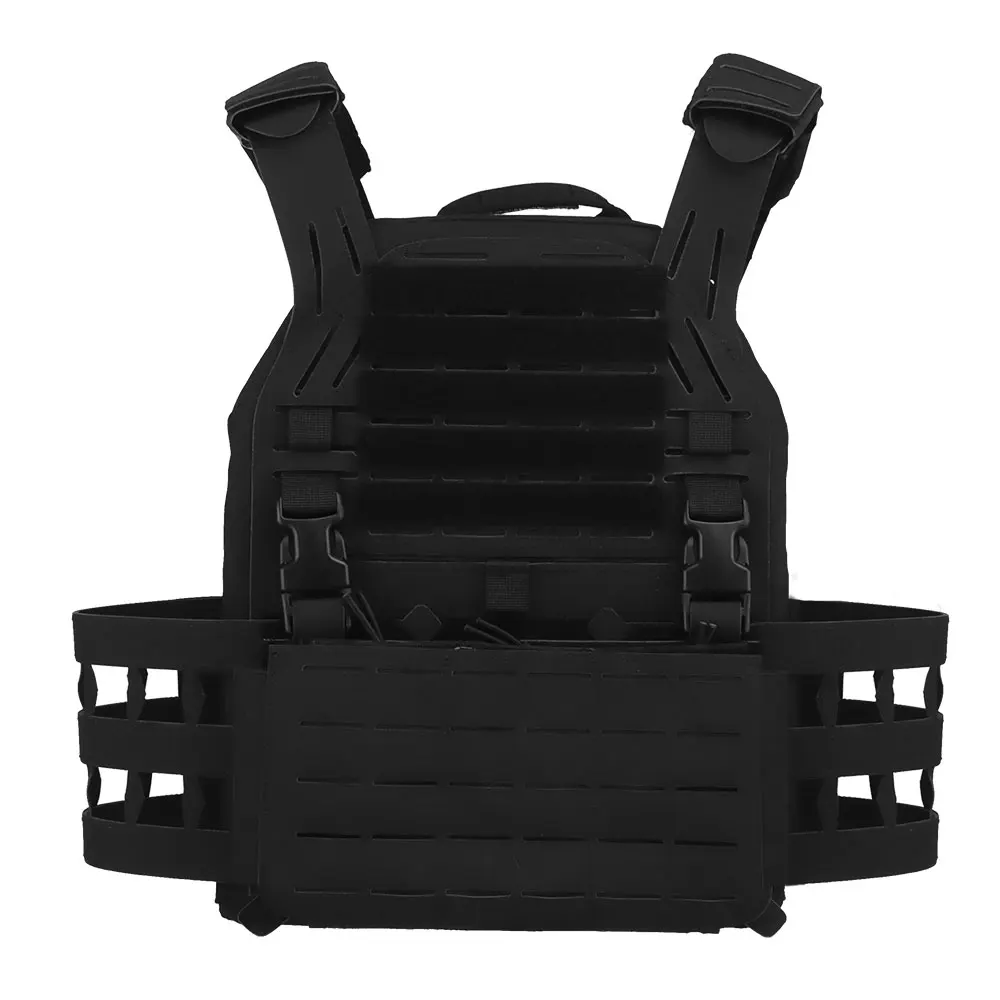 Chaleco Portaplacas POSEIDON DEFENSE LG3V2 táctico con bolsas MOLLE