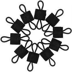 Soporte MOLLE elástico retenedor de correas para chaleco táctico