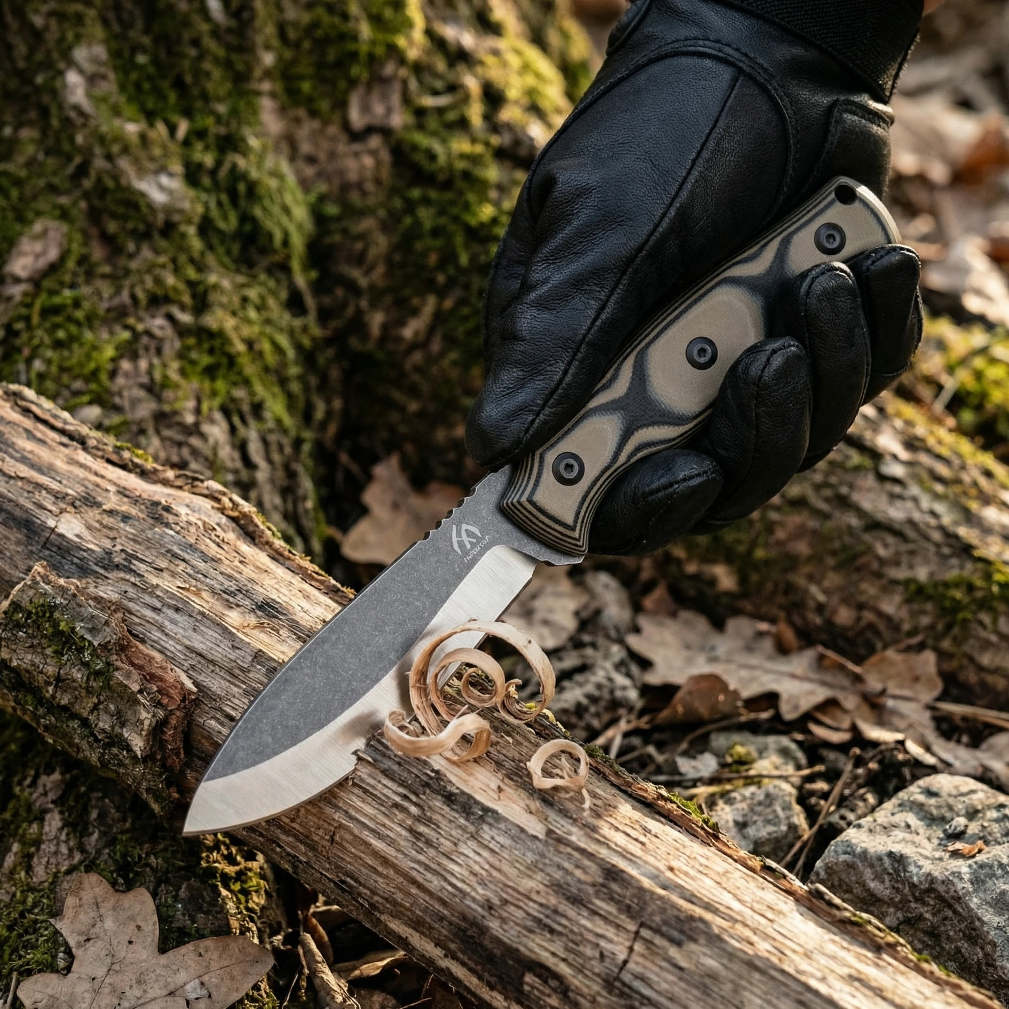 Cuchillo táctico de hoja fija para emergencias en exteriores robusto - imagen 4
