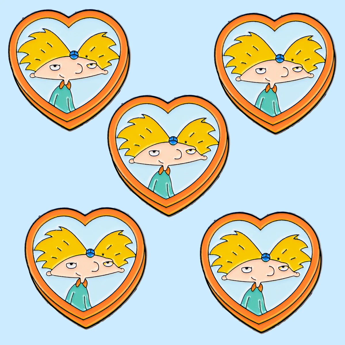 Parche táctico corazón esmaltado – Para mochila y sombrero - imagen 2