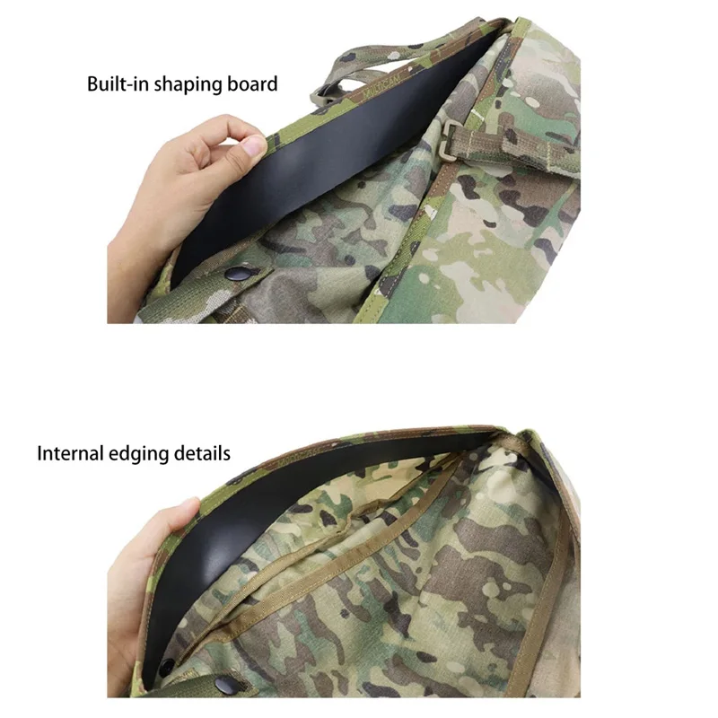Panel de extensión para mochila táctica kangaroo con soporte de casco - imagen 2