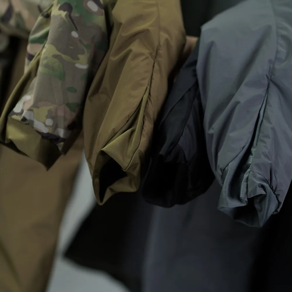 Detalle de capucha y tejido