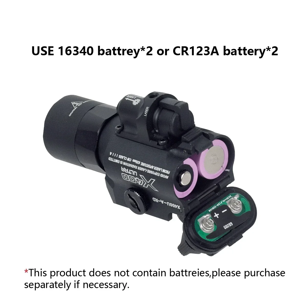 SureFire X300 Ultra linterna táctica con láser rojo y verde IR - imagen 2