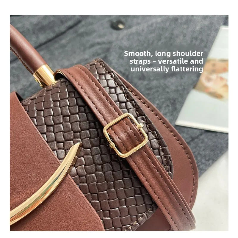 Bolso bandolera pequeño cuadrado informal para mujer - imagen 2