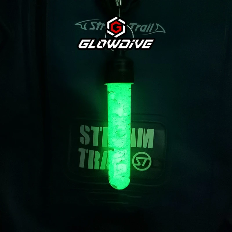 Varilla señalización buceo fosforescente luminosa para colgar en BCD - imagen 2