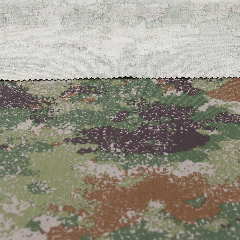 Anti-Nova Tela de camuflaje ignífuga en algodón y terciopelo