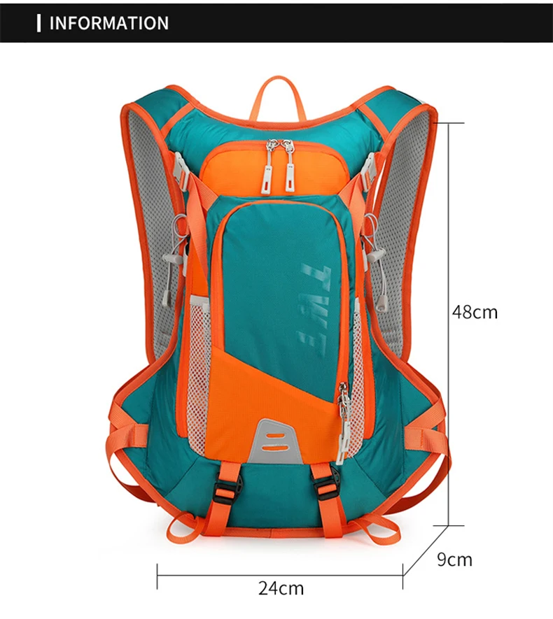 Mochila de hidratación ultraligera con diseño exterior