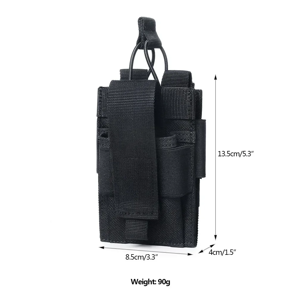 Bolsa táctica MOLLE colgante para móvil y accesorios EDC - imagen 5